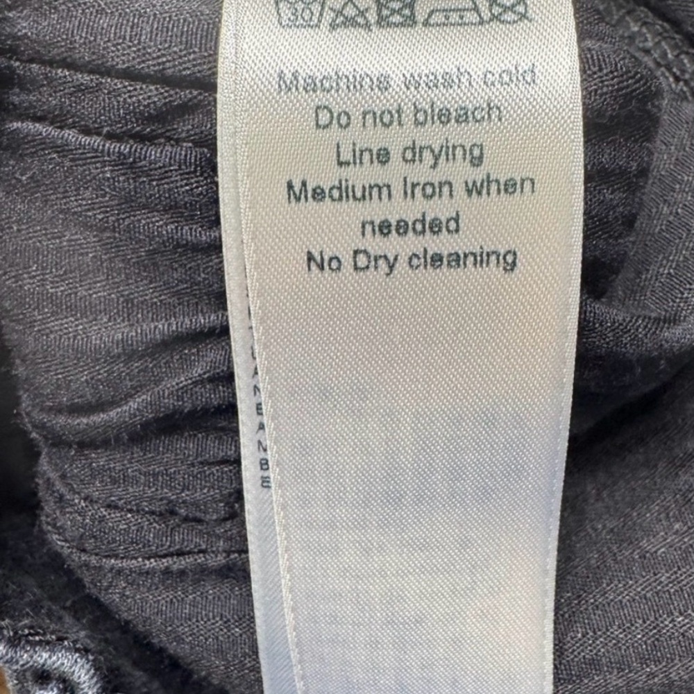 High-Rise Wide-Leg Jeans in Dark Gray - Picture 7 of 7